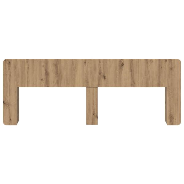 Kopfteil Schrank Artisan-Eiche 180 cm Holzwerkstoff