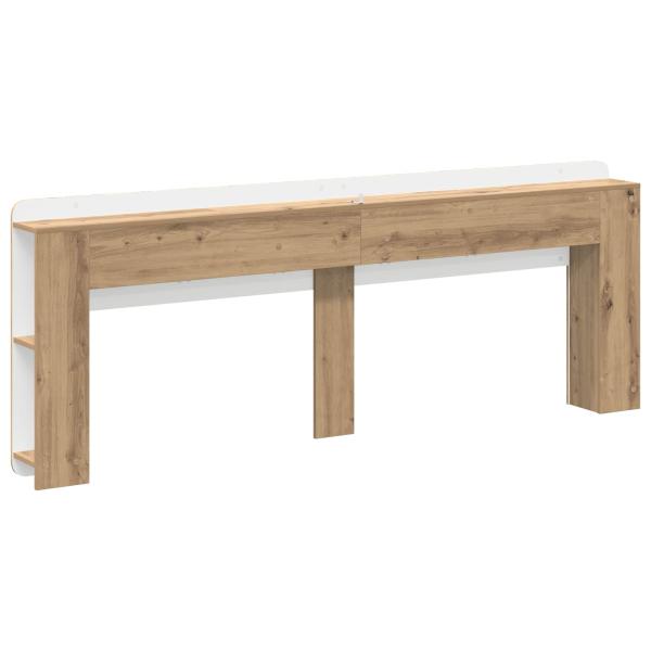 Kopfteil Schrank Artisan-Eiche 180 cm Holzwerkstoff