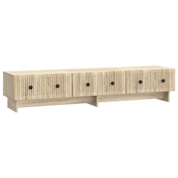 TV-Schränk 147 x 34,5 x 30 cm Sonoma-Eiche Holzwerkstoff