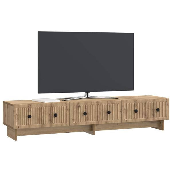 TV-Schränk 147 x 34,5 x 30 cm Artisan-Eiche Holzwerkstoff