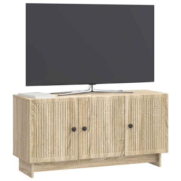 TV-Schränk 99 x 34,5 x 50 cm Sonoma-Eiche Holzwerkstoff