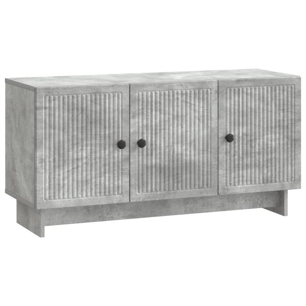 TV-Schränk 99 x 34,5 x 50 cm Betongrau Holzwerkstoff
