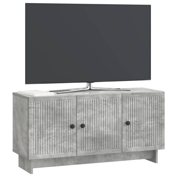 TV-Schränk 99 x 34,5 x 50 cm Betongrau Holzwerkstoff