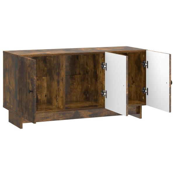 TV-Schränk 99 x 34,5 x 50 cm Räuchereiche Holzwerkstoff
