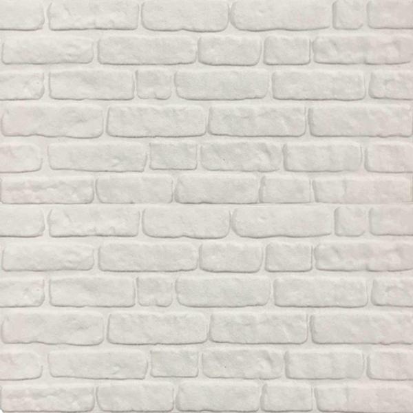 Wandpaneele 10 pcs Weiß 100 x 50 cm EPS-Schaum