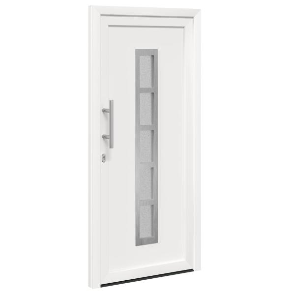 Vordertür 108 x 208 cm PVC Weiß