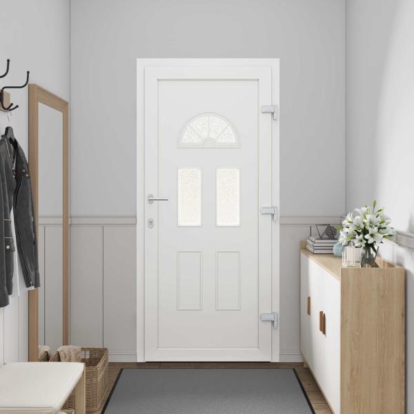 Vordertür 110 x 210 cm PVC Anthrazit