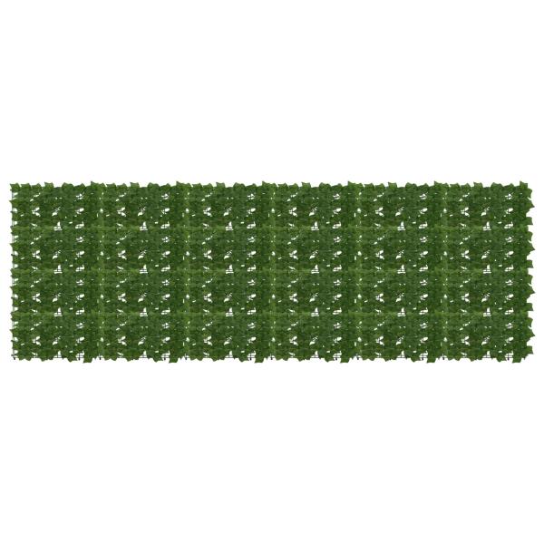 ARDEBO.de - Balkonsichtschutz mit Blättern Grün 300 x 100 cm