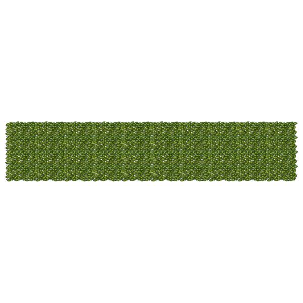 ARDEBO.de - Balkonsichtschutz mit Blättern Grün und Gelb 500 x 100 cm
