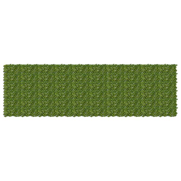 ARDEBO.de - Balkonsichtschutz mit Blättern Grün und Gelb 500 x 150 cm