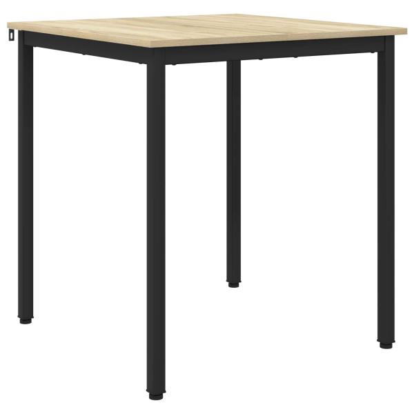 Esstische 70 x 70 x 75 cm Holzwerkstoff Sonoma-Eiche