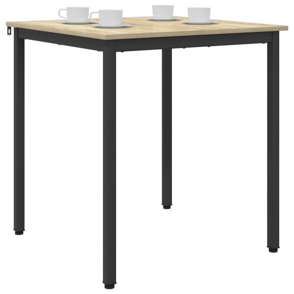 Esstische 70 x 70 x 75 cm Holzwerkstoff Sonoma-Eiche