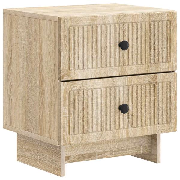 Nachttisch 2 stk. Sonoma-Eiche 43 x 34,5 x 47,5 cm