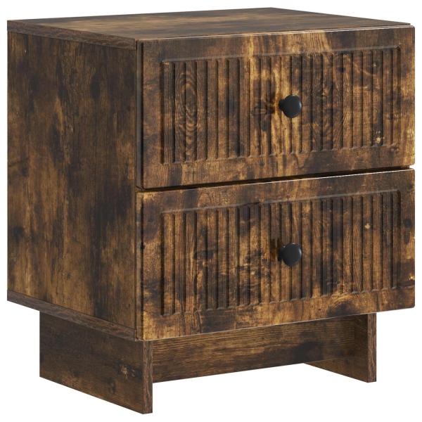 Nachttisch Geräucherte Eiche 43 x 34,5 x 47,5 cm Holzwerkstoff