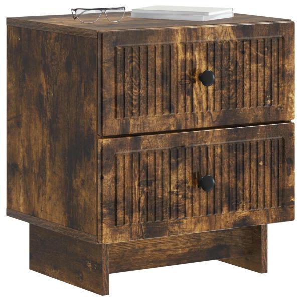 Nachttisch Geräucherte Eiche 43 x 34,5 x 47,5 cm Holzwerkstoff