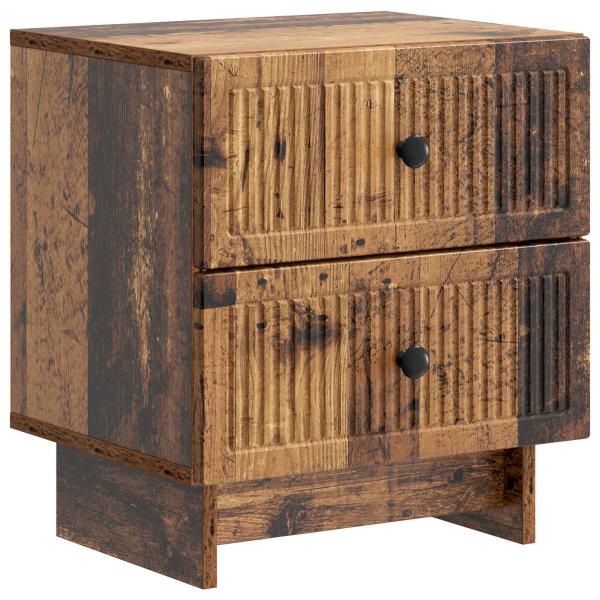 Nachttisch Altholz 43 x 34,5 x 47,5 cm Holzwerkstoff