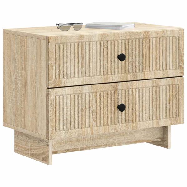 Nachttisch Sonoma-Eiche 62 x 34,5 x 47,5 cm Holzwerkstoff