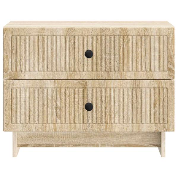 Nachttisch Sonoma-Eiche 62 x 34,5 x 47,5 cm Holzwerkstoff