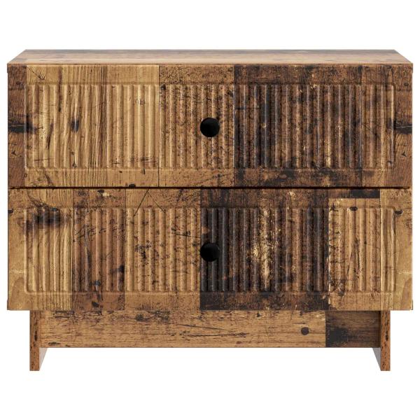 Nachttisch Altholz 62 x 34,5 x 47,5 cm Holzwerkstoff