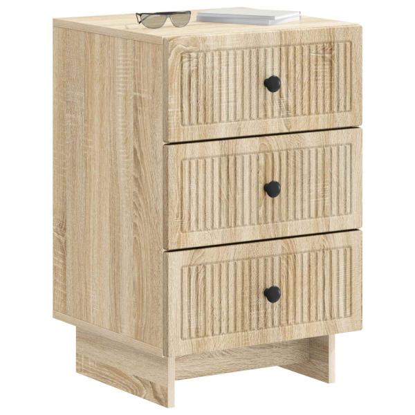 Nachttisch Sonoma-Eiche 43 x 41 x 66,5 cm Holzwerkstoff