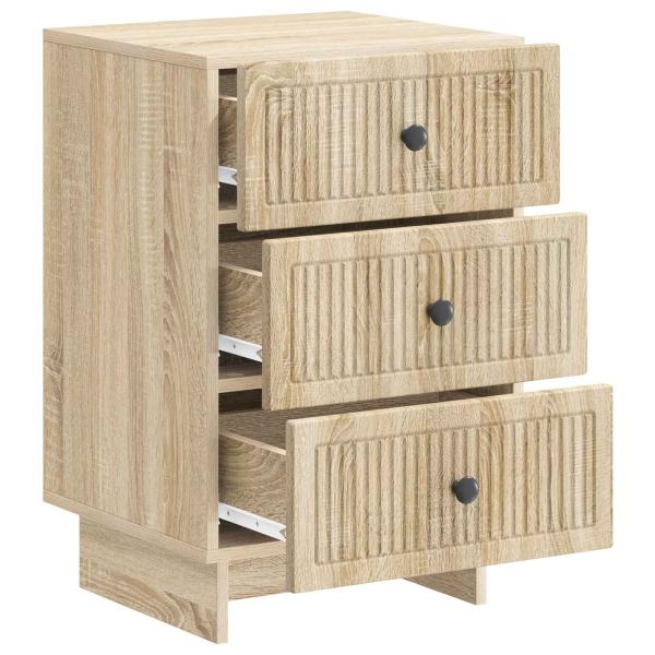 Nachttisch Sonoma-Eiche 43 x 41 x 66,5 cm Holzwerkstoff