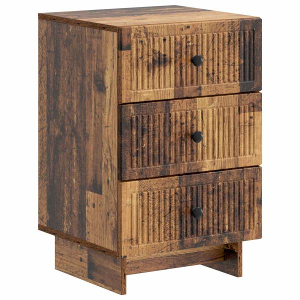 Nachttisch Altholz 43 x 41 x 66,5 cm Holzwerkstoff