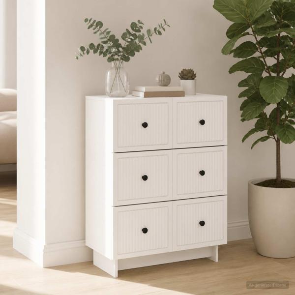 ARDEBO.de - Schubladenschrank 66 x 34,5 x 90 cm Holzwerkstoff