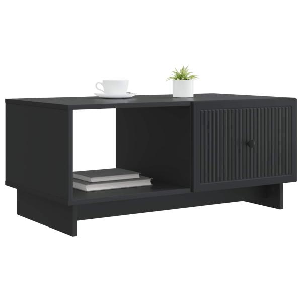 Couchtisch Schwarz 90 x 50 x 40 cm Holzwerkstoff