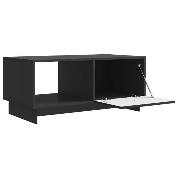 Couchtisch Schwarz 90 x 50 x 40 cm Holzwerkstoff
