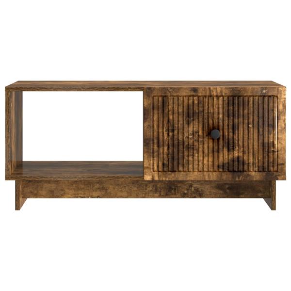 Couchtisch Räuchereiche 90 x 50 x 40 cm Holzwerkstoff