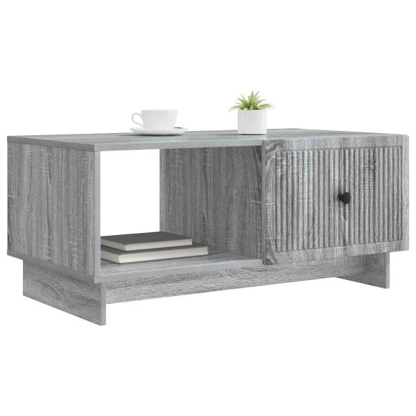 Couchtisch Sonoma-Grau 90 x 50 x 40 cm Holzwerkstoff