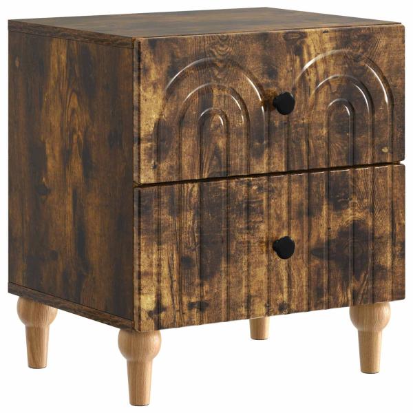 Nachttisch Geräucherte Eiche 43 x 34,5 x 48 cm Holzwerkstoff