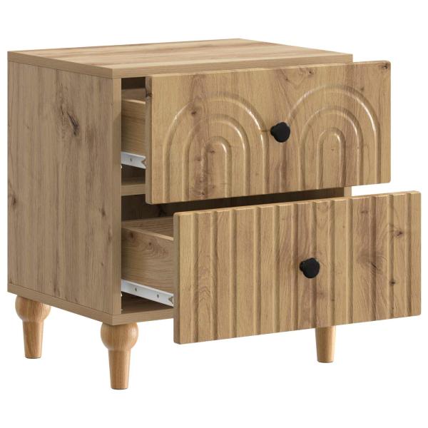 Nachttisch Artisan-Eiche 43 x 34,5 x 48 cm Holzwerkstoff