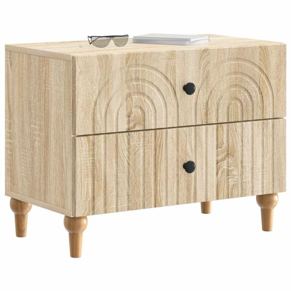 Nachttisch Sonoma-Eiche 62 x 34,5 x 48 cm Holzwerkstoff