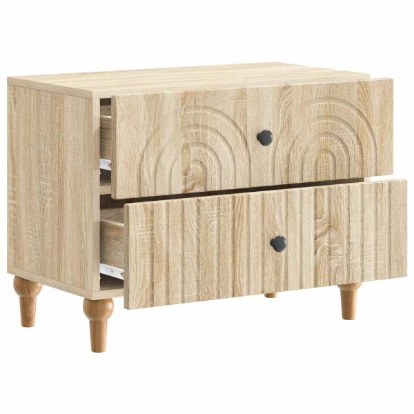 Nachttisch Sonoma-Eiche 62 x 34,5 x 48 cm Holzwerkstoff