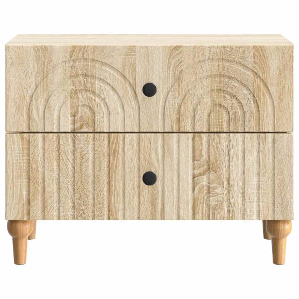Nachttisch Sonoma-Eiche 62 x 34,5 x 48 cm Holzwerkstoff