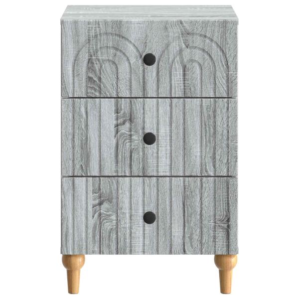 Nachttisch Sonoma-Grau 43x 41 x 66,5 cm Holzwerkstoff