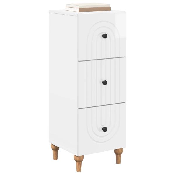 Schubladenschrank 33 x 34,5 x 90 cm Holzwerkstoff