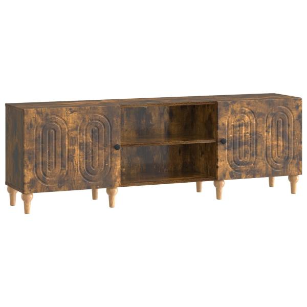 TV-Schränk 150 x 31 x 50 cm Räuchereiche Holzwerkstoff