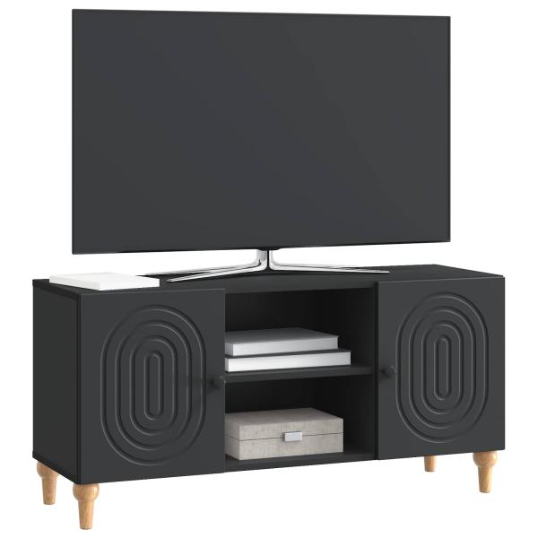 TV-Schränk Schwarz 102 x 34,5 x 50 cm Holzwerkstoff