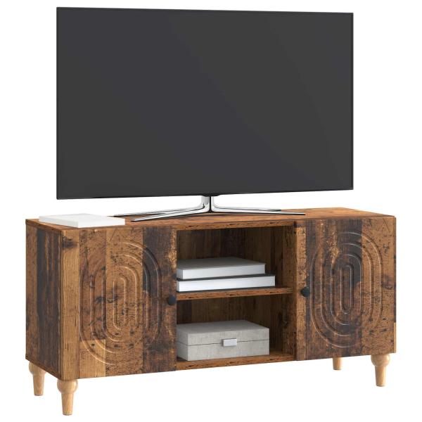 TV-Schränk Altholz 102 x 34,5 x 50 cm Holzwerkstoff
