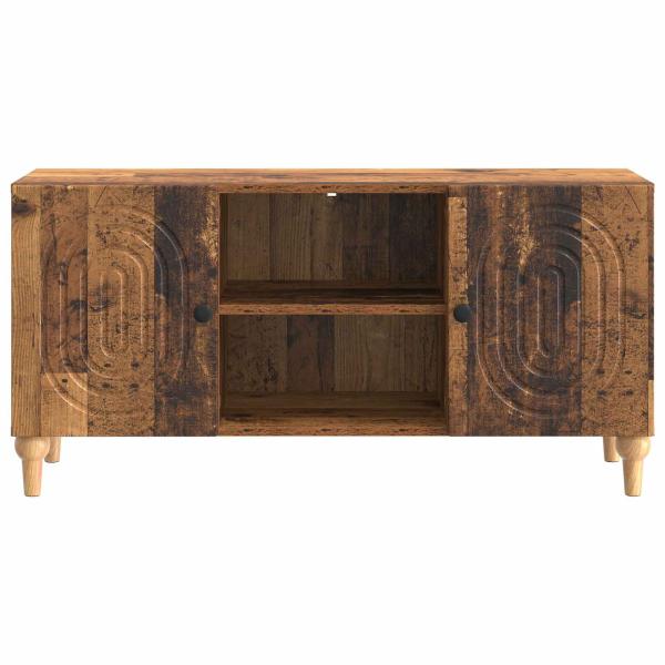 TV-Schränk Altholz 102 x 34,5 x 50 cm Holzwerkstoff
