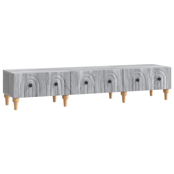 TV-Schränk Graues Sonoma 147 x 34,5 x 30 cm Holzwerkstoff