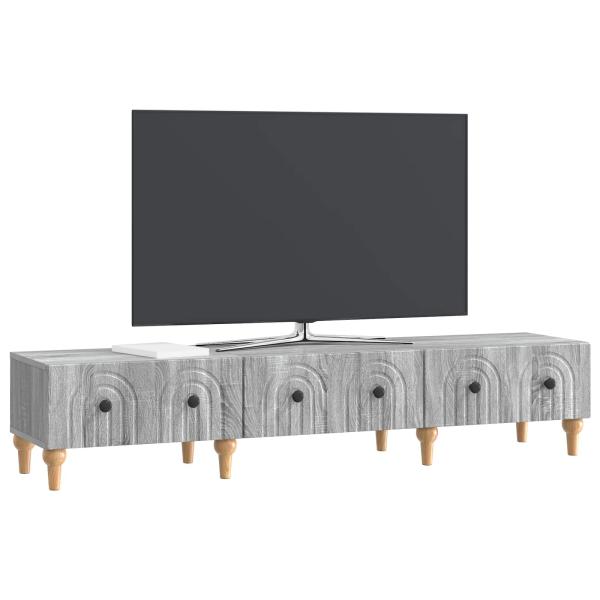 TV-Schränk Graues Sonoma 147 x 34,5 x 30 cm Holzwerkstoff