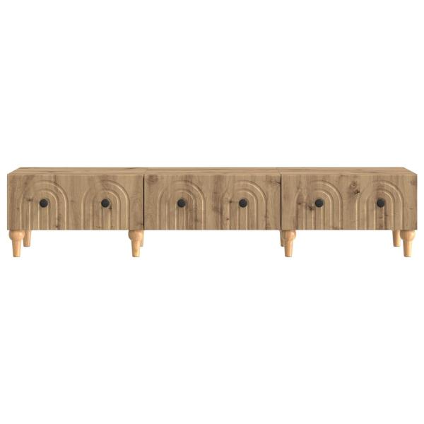 TV-Schränk 147 x 34,5 x 30 cm Artisan-Eiche Holzwerkstoff
