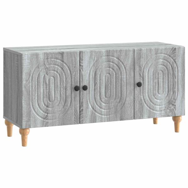 TV-Schränk 99 x 34,5 x 50 cm Sonoma-Grau Holzwerkstoff