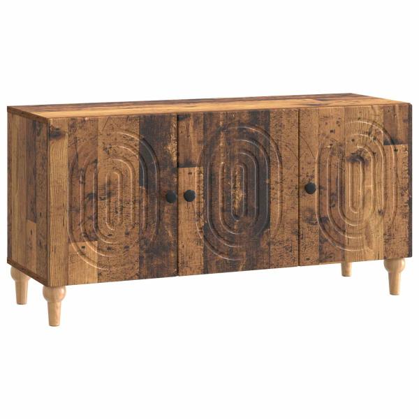TV-Schränk 99 x 34,5 x 50 cm Altholz Holzwerkstoff