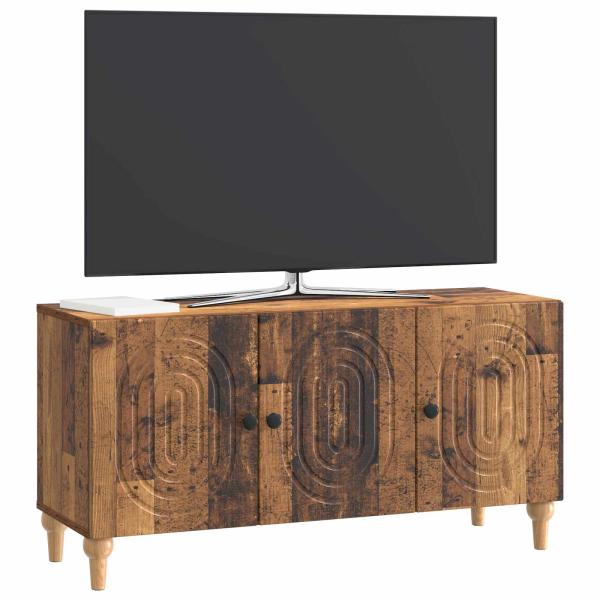 TV-Schränk 99 x 34,5 x 50 cm Altholz Holzwerkstoff