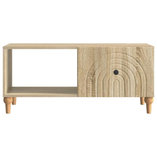 Couchtisch Sonoma-Eiche 90 x 50 x 40 cm Holzwerkstoff