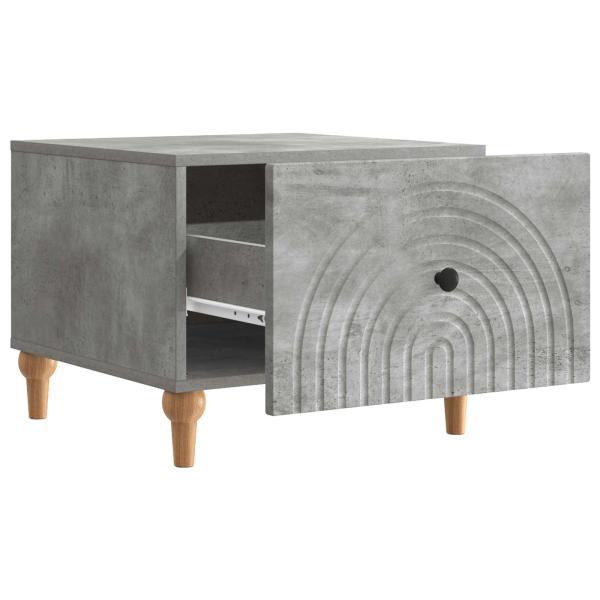 Couchtisch Betongrau 49 x 50 x 40 cm Holzwerkstoff
